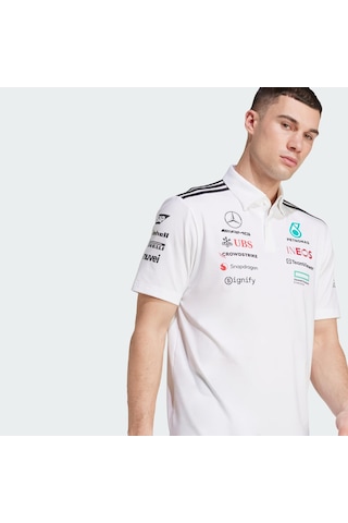 Adidas Mercedes Amg Petronas Erkek Tişört C-adıjw0586e50a00 Beyaz
