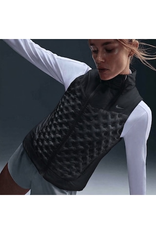 Nike Therma-fıt Adv Repel Aeroloft Kadın Koşu Yeleği-sportxstore Siyah