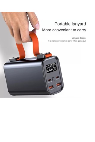 Mey İthalat 50000 Mah Powerbank Süper Hızlı Şarj Led Dijital Göstergeli Taşınabilir Şarj Cihazı Diğer