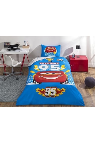 Disney Cars Let' S Race Tek Kişilik Pamuk Nevresim Takımı Diğer