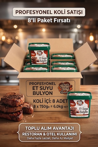 Et Bulyon 750 G X 8 Adet - 1 Koli Koli Bazlı Avantaj Paketi