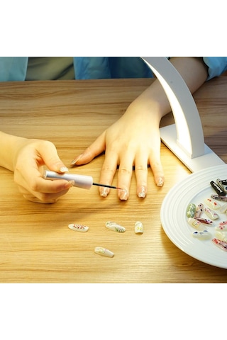 Profesyonel Led Uv Kurutma Yarım Ay Lamba - Manikür & Pedikür, Cilt Bakım Işığı, Tırnak Kurutucu