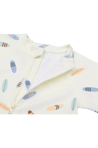 Lassig Surfboards Uv Korumalı Mayo Sea Salt Beyaz