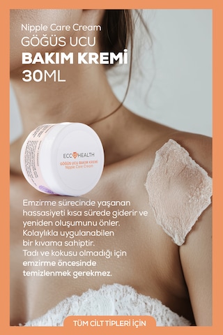 Göğüs Ucu Çatlak Kremi 30 Ml Emzirme Sonrası Meme Ucu Nemlendirici Ve Çatlak Önleyici Krem