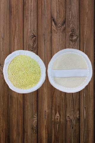 Anatolia Soap Natural %100 El Yapımı Doğal Hatay Kabak Lifi, Peeling Etkili Yüz Lifi Mini Kese 1 Adet