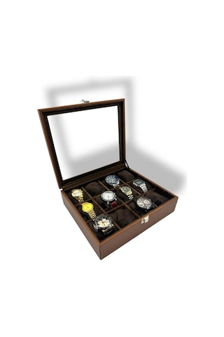 Richbo x 12'li Saat Kutusu Taba