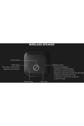 Hopestar P16 Bluetooth 5.0 Taşınabilir Hoparlör