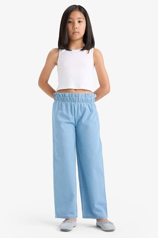 Defacto Kız Çocuk Bisiklet Yaka Crop Beyaz Atlet C4607a825hswt34 Beyaz