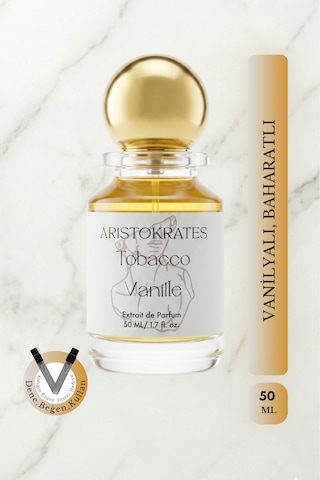 Tobacco Vanille Unisex Extrait Parfüm 50 Ml Vanilyalı, Tatlı, Baharatlı Tütün, Kakao, Tonka Aromatik - Odunsu