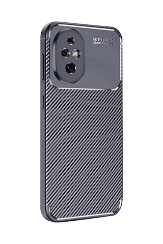 200 Kılıf Auto Focus Karbon Kapak - Lacivert Çok Renkli
