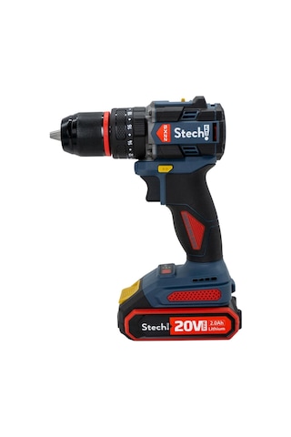 Stechend SX22 2 x  2.0 Ah 20 V 60Nm Akülü Kömürsüz Darbeli Matkap Vidalama