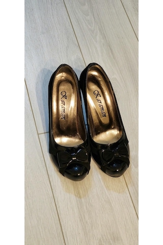 Kadın 35 36 Topuklu Fanzeti Klasik Ayakkabı 001