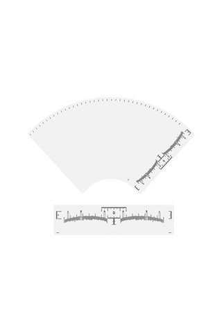 Wezone Pvc Kaş Tasarım Aracı 50 Adet: Keskin Ölçü, Kolay Kullanim, Simetrik Kaşlar İçin Tek Kullanimlı Yerleştirici Çubukları