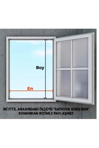 Nofly Renki Profil Sineklik Pencere