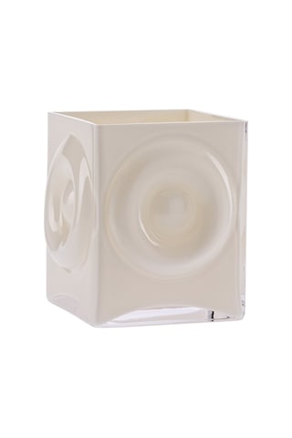 Pasabahce Chicago Vazo 18 Cm Opal Krem