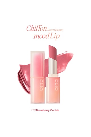 Clio Chiffon Mood Lip 09 Strawberry Cookie