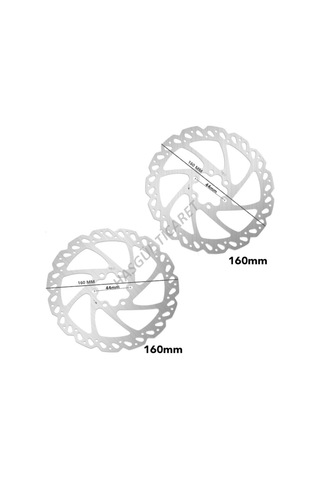 Hsgl Bisiklet İkili Disk Fren Rotor 160 mm 6 Vidalı 2 adet rotor