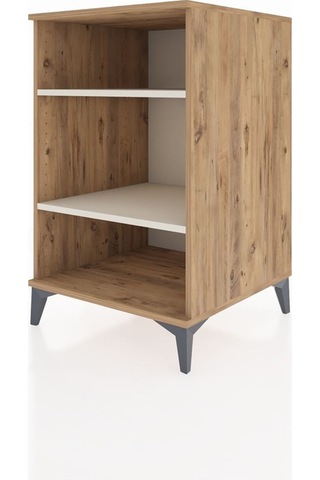 Kronos Komodin 2 Raflı 60x59x96 Çam-aytaşı Atlas Çam