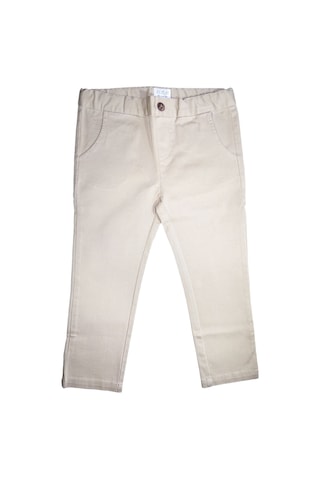 Camel Rengi Kalın Dokuma Organik Erkek Çocuk Kanvas Pantolon 001