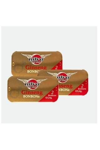 Nitromax Ginseng Bonbon Şeker 2'li 3 Adet