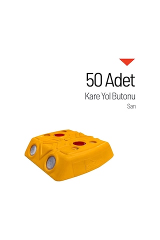 50'li Kare Yol Butonu Seti-3691