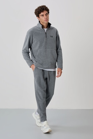 Tommy Life Carol Gri Melanj Polar Erkek Eşofman Takım - 85226 GRİ MELANJ
