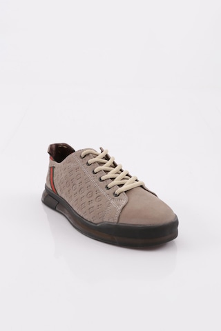 Dgn 17276 Erkek Bağcikli Casual Sneacker Ayakkabi 17276-17-R15006 Bej