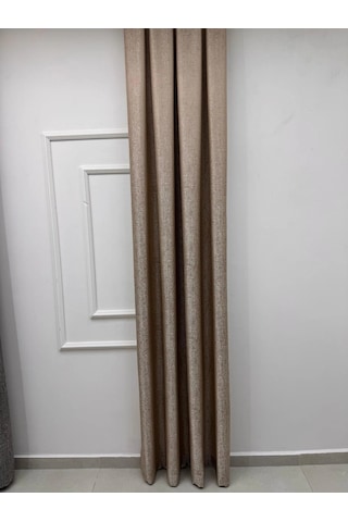 Nivemeshome Nevra V-102 Vizon 1/3 Sık Pileli Fon Perde Apm
