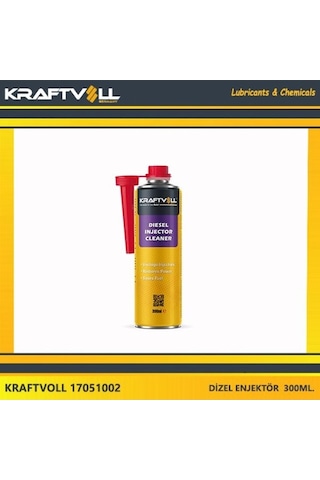 Kraftvoll-17051002 Dizel Enjektor Temizleyici Yakit Katkisi 300ml