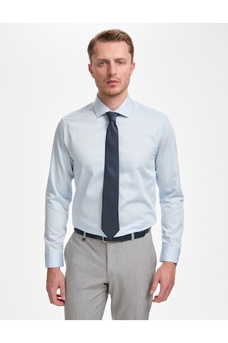 Pierre Cardin Erkek Açık Mavi Gömlek Basic 50325328-vr003