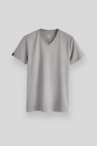 Tommy Life Taş Basic Kısa Kol Standart Kalıp V Yaka Erkek T-shirt - 87912 Taş
