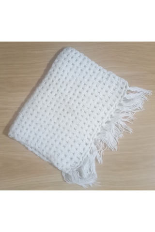 El İşi Pamuklu Banyo Lifi,el Örgüsü Beyaz Duş Lifi 25x34cm Çok Renkli