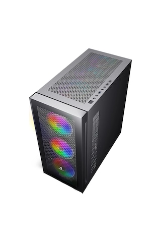 4 Rgb Fanlı Argb Mesh E-atx Gaming Kasa Usb 3.0 Psu Yok