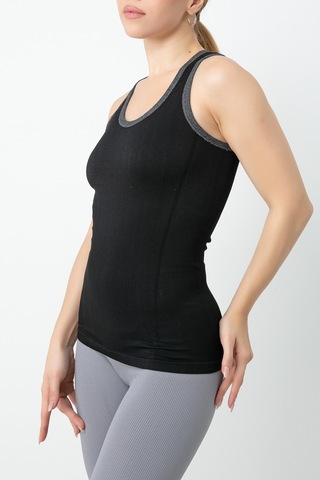 Gigotto Kadın Seamless Fitilli Atlet 001