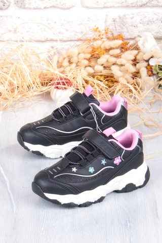 Fort Cool Bella Rahat Hafif Sneaker Kız Çocuk Ayakkabı Siyah