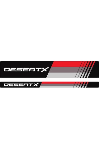 Ducati Desert X Jant İçi Yazı Sticker Etiket Model