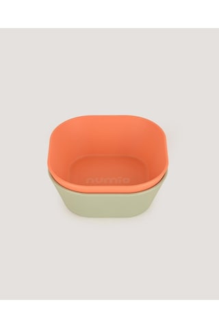 Let's Be Child 2'li Kare Kase Sage Green-peach