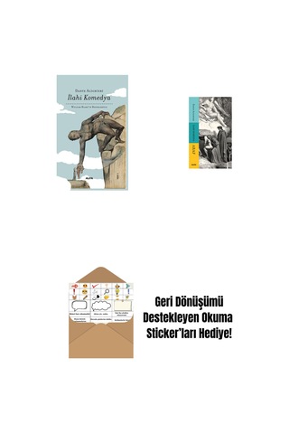 İlahi Komedya Bez Ciltli + İlahi Komedya - Araf + Okuma Sticker'ları