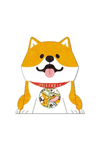 90 Küçük Çıkartma Dıy El Sanatları Shiba Inu Çok Renkli