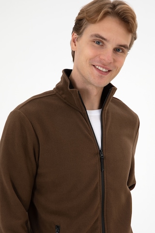 U.s. Polo Assn. Erkek Kahverengi Hırka Örme 50313779-vr029 Kahverengi