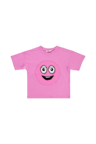 Civil Kız Çocuk Tişört 3-9 Yaş Pembe 18330h09624s1-1 Pembe