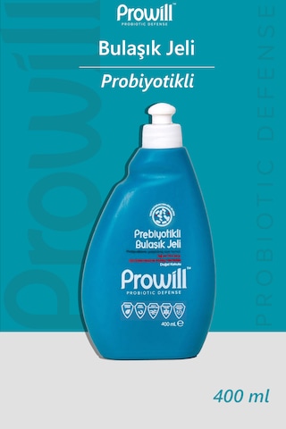 Prebiyotikli Bulaşık Jeli 400 Ml Temiz İçerikli, Çevre Dostu
