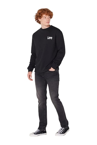 Erkek Bısıklet Yaka Sweatshırt Lee.l232518001 Sİyah