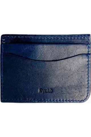 Ryoko Vigo Ultra Slim Full Grain Unisex Deri Kartlık Camel