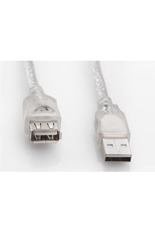 S-Link Sl-Af2003 Usb2.0 3M Şeffaf Uzatma Kablo