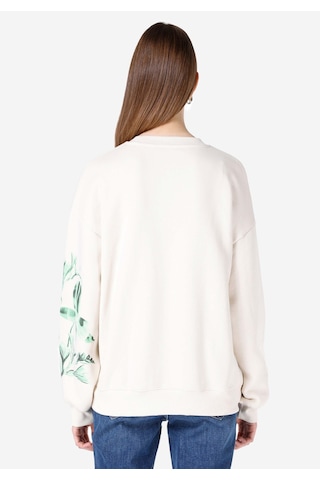 Colins Comfort Fit Kadın Ekru Sweatshirt Cl1067257 Q1.v2 Ecr Ekru