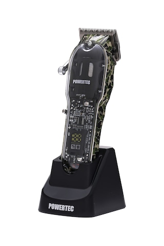 Powertec TR-8700 Saç Sakal Tıraş Makinesi (Black)