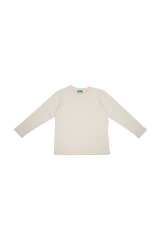 United Colors Of Benetton Benetton-b21643 Benetton Çocuk Tshirt Krem