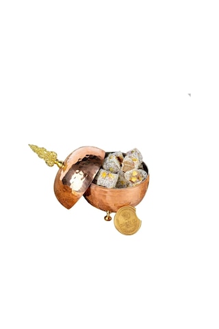 Çifte Kavrulmuş Hindistan Cevizli Antep Fıstıklı Lokum 1 Kg