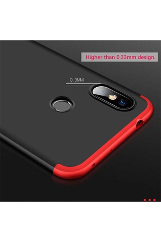 Xiaomi Redmi Note 7 Kılıf Zore Ays Kapak Siyah